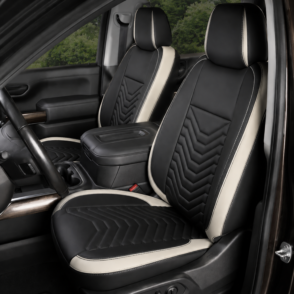 [TAMAÑO UNIVERSAL] Funda Protectora Vector para Asientos de Auto + Set de Alfombras y Cubrevolante de Regalo